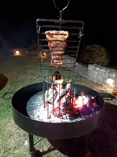 Imagen 1 de 1 de Fogonero Redondo Asador Parrilla Mantera Plancheta