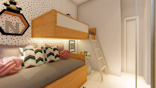 Imagem 10 de 14 de Apartamento, 2 Dorms Com 60 M² - Guilhermina - Praia Grande - Ref.: Nco135 - Nco135