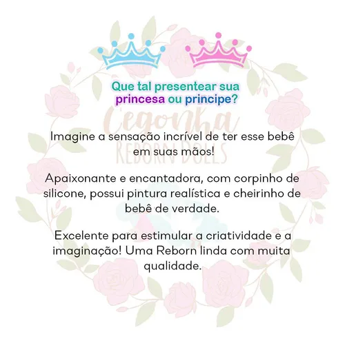 Bebe Reborn Girafinha Boneca Silicone 100% Mercado Livre Lol