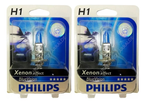 Lampara Philips H1 Blue Vision   ( 2 Unidades) (12258)