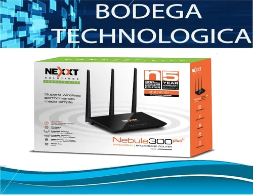 Nexxt nebula online 300 plus repetidor