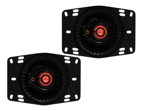Par Parlantes Bomber Bbr 4 Pulgadas 50 Watt Rms 3 Vias Triax
