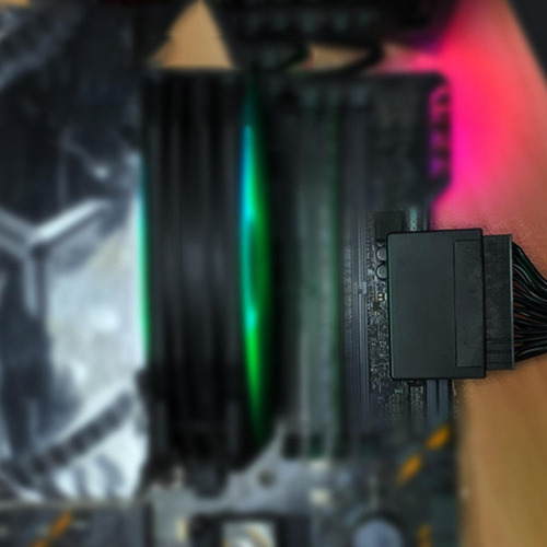 Ml Adaptador De 24 Pines Extensión De Cable De Alimentación