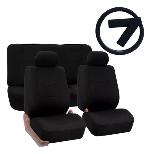 Set 11pcs Cubre Asiento Cubre Volante Almohadillas Cinturon