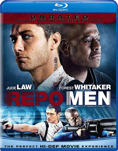 Los Recolectores Repo Men Jude Law Pelicula Blu-ray