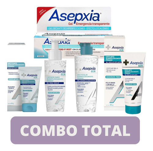 Combo Asepxia Facial Total - Antiacne