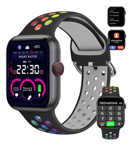 Qidoou Smart Watch Para Android Amp; Ios Phones, Hgq6d