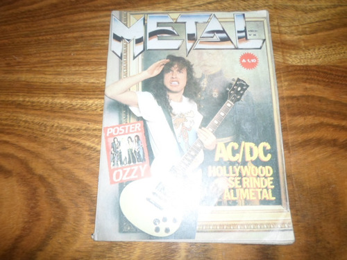 Metal 46 Ac Dc Paul Stanley Kiss Riff Helloween Krokus Poiso