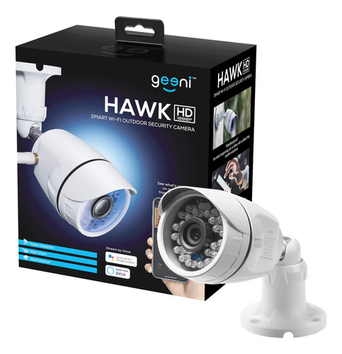 Geeni Hawk - Cmara De Seguridad Inteligente Wifi Para Exter