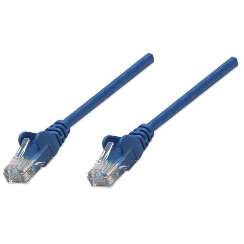 Cable Patch Cat 6, Utp 1.5f 0.5mts Intellinet Azul /v /v