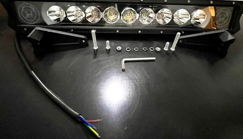 Imagen 3 de 6 de Barra Led Fondo De Color R/b 20 Pulgadas Cree