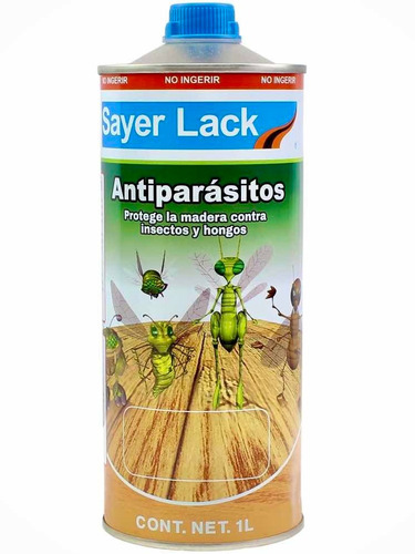 Aceite Antiparasitos Fungicida Polilla Madera 1lt Sayer