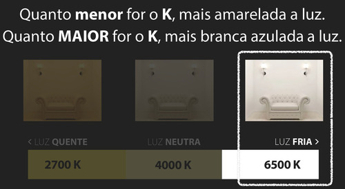 Kit 10 Plafon Led Embutir Redondo Frio 6500k 24w Avant