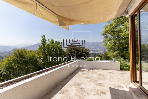 Arrienda Casa En Condominio Con Vista En Lo Barnechea