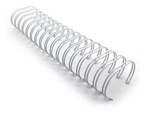 Imagen 1 de 6 de Anillado Alambre Doble 19 Mm (3/4 X 50 Unid) Ring Wire