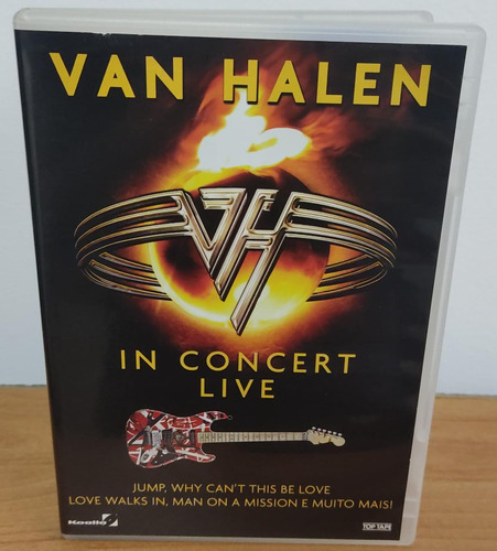 Van Halen - In Concert Live (dvd Usado)