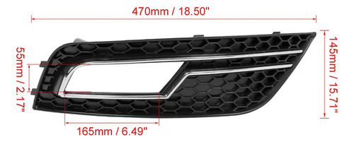 Rejilla De Luz Antiniebla Dcha Para Audi A4l B9 S4 Rs4 13-16