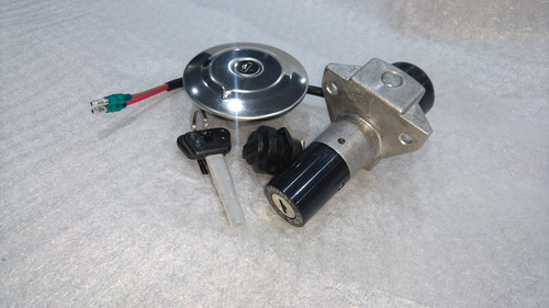 Imagen 4 de 7 de Juego De Cerraduras Yamaha Ybr 125 Z Original Delcar Motos ®