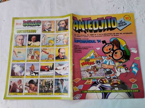 Revista Anteojito N° 1528 Año 1994 Futboluchos Mundialatos (Usado)
