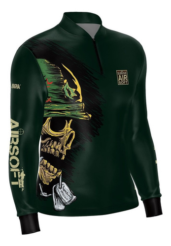 Imagem 5 de 7 de Camiseta Adventure Airsoft Camo 04 Com Fpu 50+
