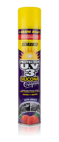Silicona Protector Uv3 Fresa Simoniz 400 Ml