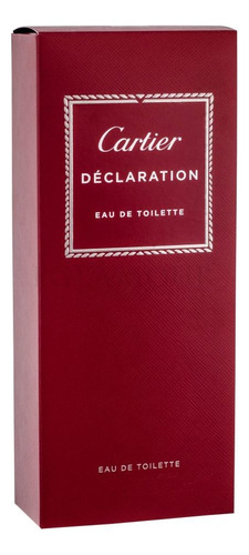 Perfume Unisex Cartier Declaration Edt 100 Ml