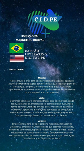 Imagem 4 de 10 de Cartão Interativo Digital Para Empresas