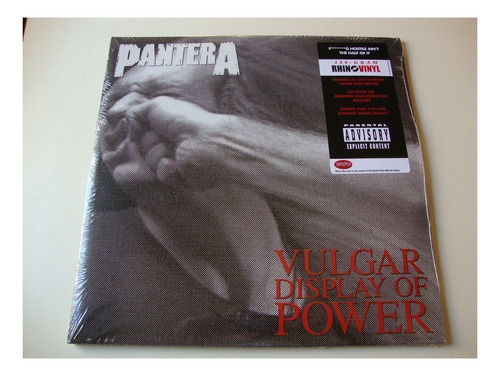 Lp Vinil Duplo - Pantera - Vulgar Display Of Power - Import