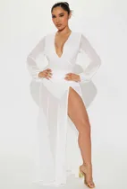 Comprar Vestido Largo Blanco Mujer