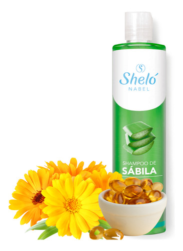 Shampoo De Sàbila Shelo Nabel 530ml Calendula Y Vitamina C