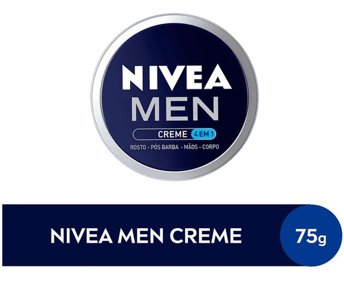 Hidratante Nivea Men Creme Japao Rosto Corpo Mãos Barba 75g Tipo De Pele Os Tipos