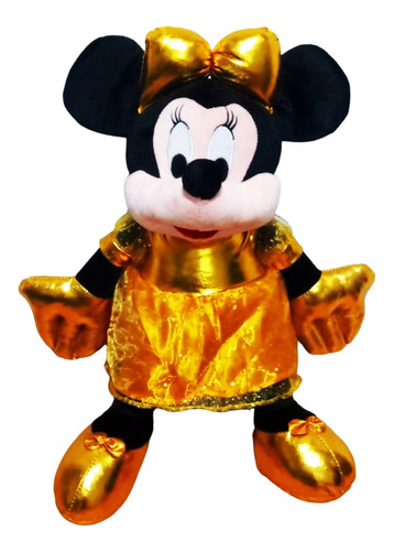 Minnie Mouse Golden Peluche 