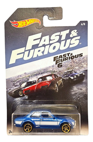 Hot Wheels '70 Ford Scort Rs1600 Fast And Furius 6