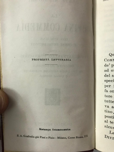 La Divina Commedia - Dante Alighieri (Usado)