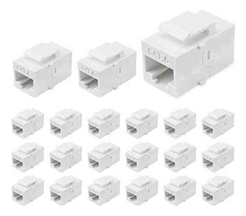 20 Piezs Hembra Para Cable De Red Rj45 Cat5/6/7