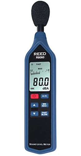 Medidor De Nivel De Sonido Reed Instruments R8060 Con Grafi