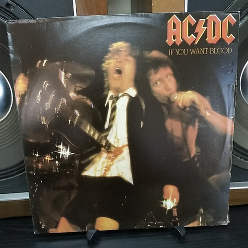 Lp Acdc - If You Want Blood - 1979