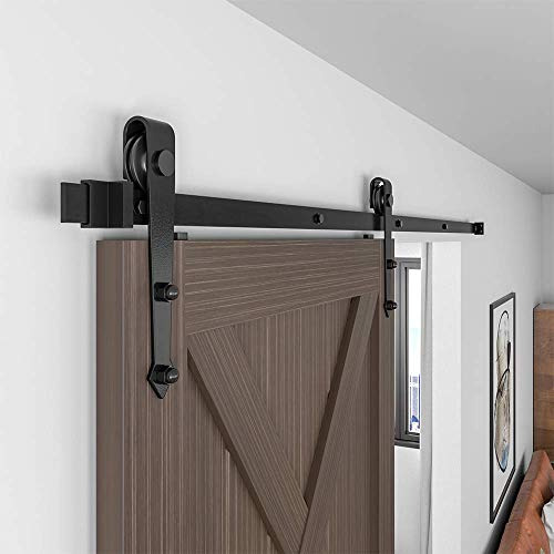 Kit De Herrajes Puerta Corrediza Individual Forma De Fl...