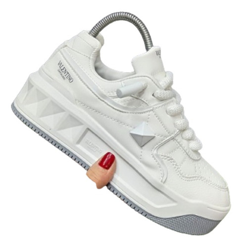 Calzado Zapatos Tenis Valentin Plataforma Importados Mujer