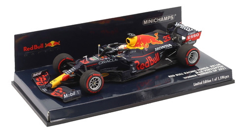 Red Bull Rb16b # 33 M Verstappen Winner Gp Monaco 2021  1/43