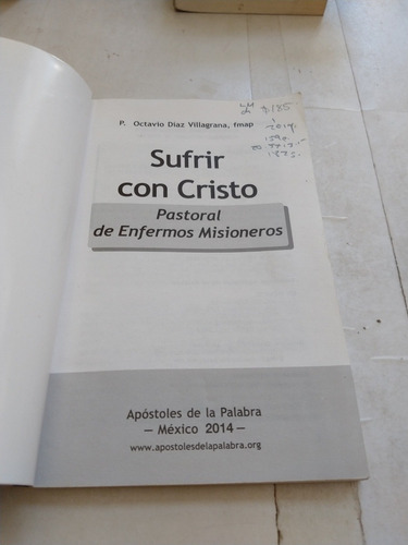 Sufrir Con Cristo Octavio Díaz Villagrana (Usado)