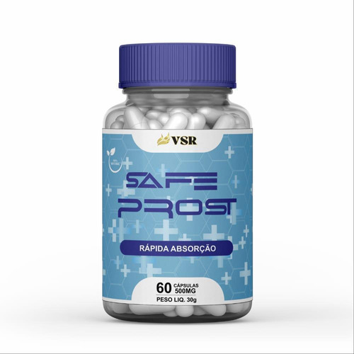 01 Un De Safe Prost Suplemento Alimentar 60 Capsulas