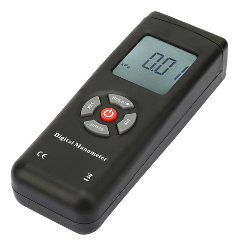 Medidor De Pressão Diferencial Digital Tl100 Portátil