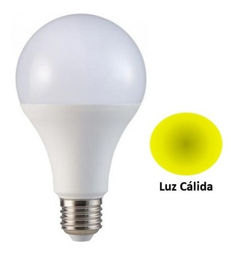 Bombillo Bulbo Led Multivoltaje 12w Luz Cálida 