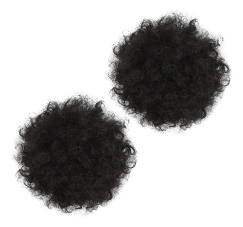 2pcs Curly Hair Bag Ladies Wigs Ponytail Hair Extensions Cur