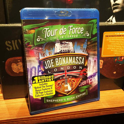 Joe Bonamassa Tour De Force Shepherd's Bush Emp Hall Blu-ray