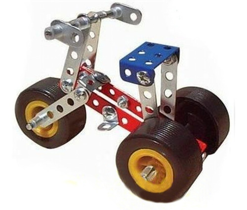 Imagen 7 de 8 de Juego Para Armar Metalico El Mecanico Argentino 333p. Mecano