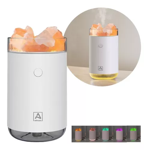 Humidificador Difusor Aromatizador Recargable Inalambrico Usb Luz Rgb Nave  Astronauta Alitrade Color Blanco