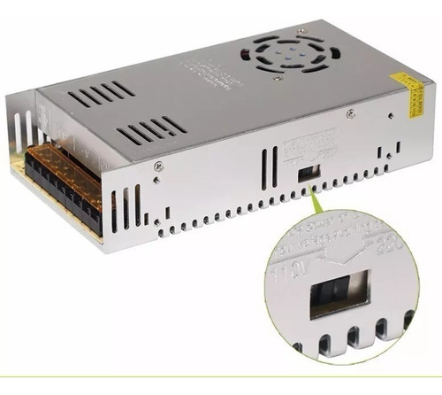 Fonte Estabilizada Chaveada 36v 10a 360w - Pronta Entrega