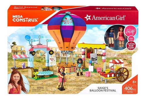 Mega Construx American Girl Saige Del Festival Del Globo De